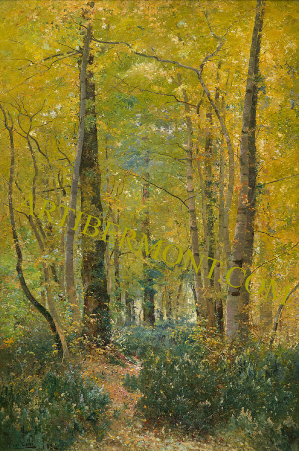 Louis Cabié (1853-1939), “Périgord undergrowth”
